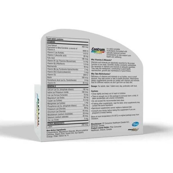Centrum with Lutein Tablets - 100s