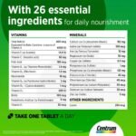 Centrum with Lutein Tablets - 100s